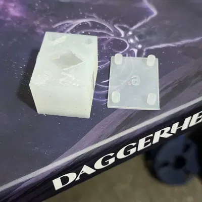 Khuôn Daggerheart Rhombic Dodecahedron D12 Mold