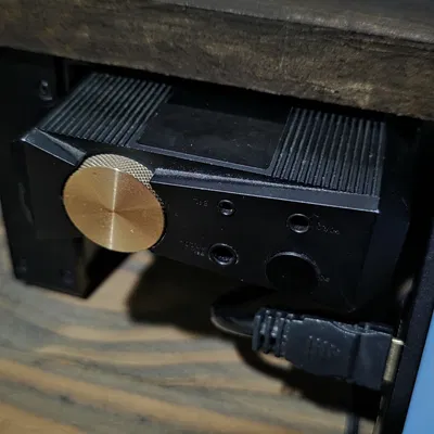 Giá treo Fiio Q7 dưới mặt bàn (underdesk mount)