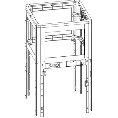 Vỏ che Flashforge AD5X (chi tiết in phẳng / Flat-Print parts)
