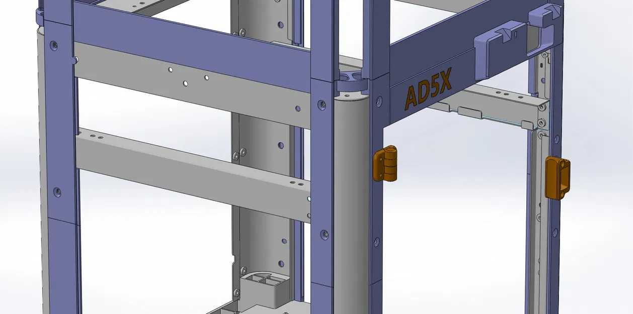 Vỏ che Flashforge AD5X (chi tiết in phẳng / Flat-Print parts) - Image 7