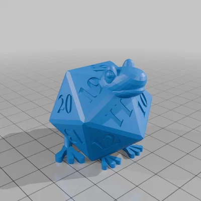 Ếch Xúc Xắc Ác Quỷ (Evil Dice Frog)