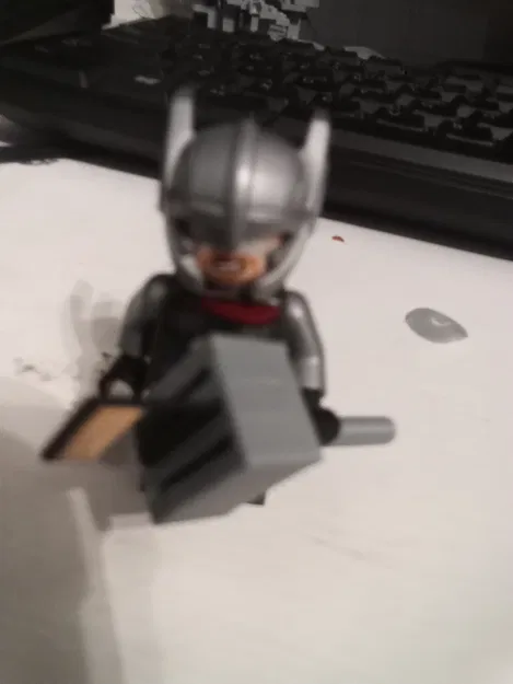 Tay Cầm MicroSD Mjölnir LEGO Minifigure – 3 Khe Chứa - Image 1