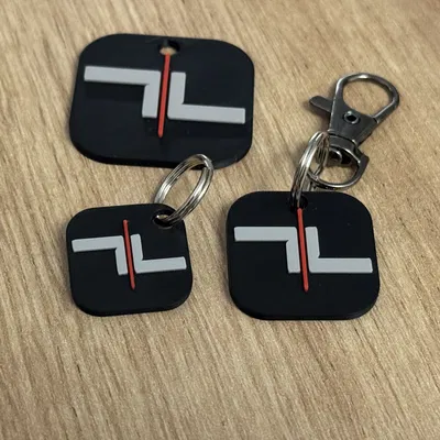 Móc khóa logo VRC.tl VRC Timeline