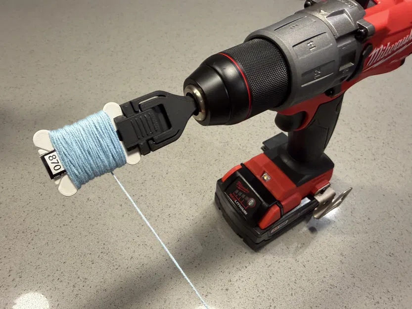 Bộ Quấn Floss Bobbin Gắn Máy Khoan (Floss Bobbin Drill Winder) - Image 1