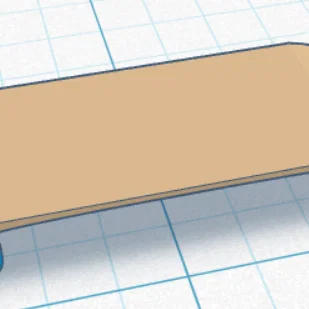 Skateboard dummy mini (không chuyển động)