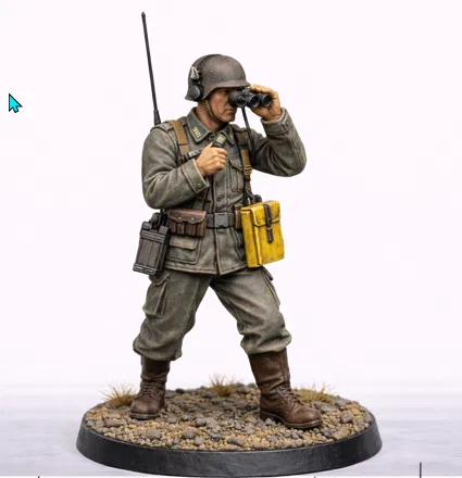 Bolt Action WW2 German Forward Observer (Không Base) - Image 1
