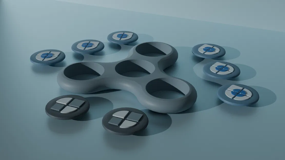 Shapez Fidget Spinner - Image 1