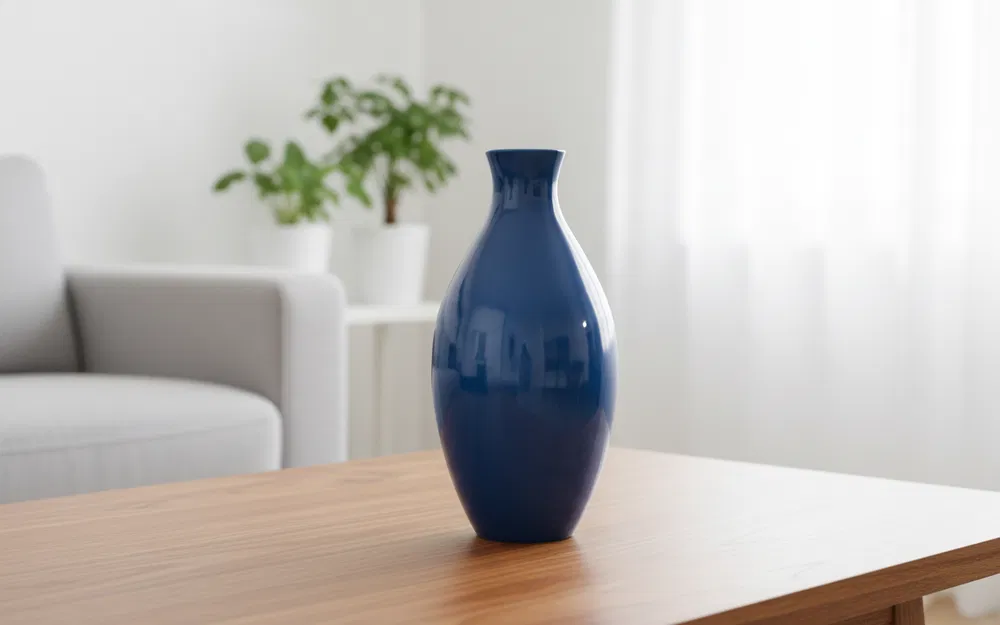 Bình Hoa Tròn Dài (Long Round Vase) - Image 1