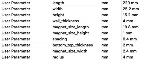 Hộp đựng dao tùy biến với nắp nam châm - Image 4