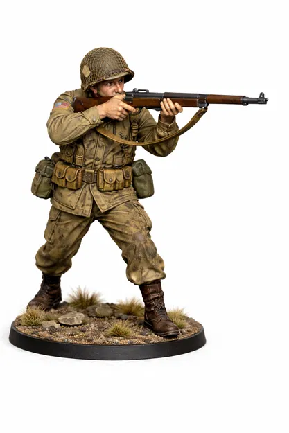 Lính bộ binh Mỹ WW2 (Bolt Action) – 28mm - Image 1