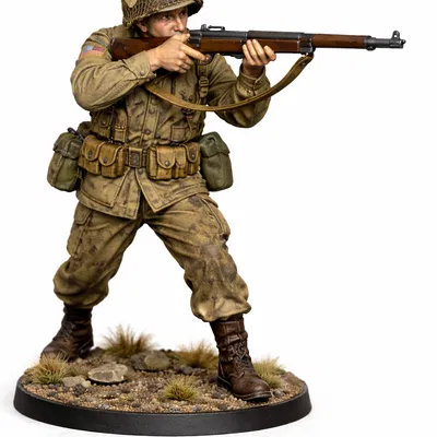 Lính bộ binh Mỹ WW2 (Bolt Action) – 28mm
