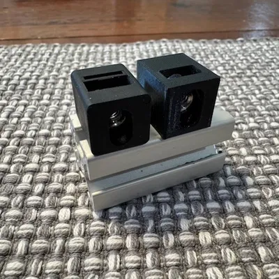 8020 10 Series Overlay Panel Mount