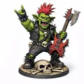 "Amp" – Tượng nhân vật Orc Punk Rock - Thumbnail 1