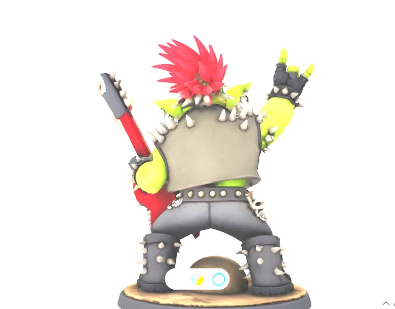 "Amp" – Tượng nhân vật Orc Punk Rock - Image 3