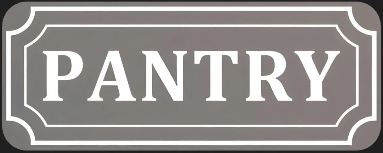 Bảng Treo Cửa Pantry - Image 1