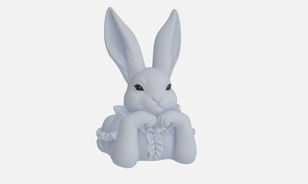 Thỏ Phục Sinh Dễ Thương – Trang Trí Thỏ Cổ Điển - Image 3