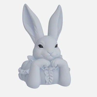 Thỏ Phục Sinh Dễ Thương – Trang Trí Thỏ Cổ Điển