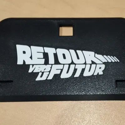 Chân đế trưng bày Back to the Future 77256 (chữ tiếng Pháp)