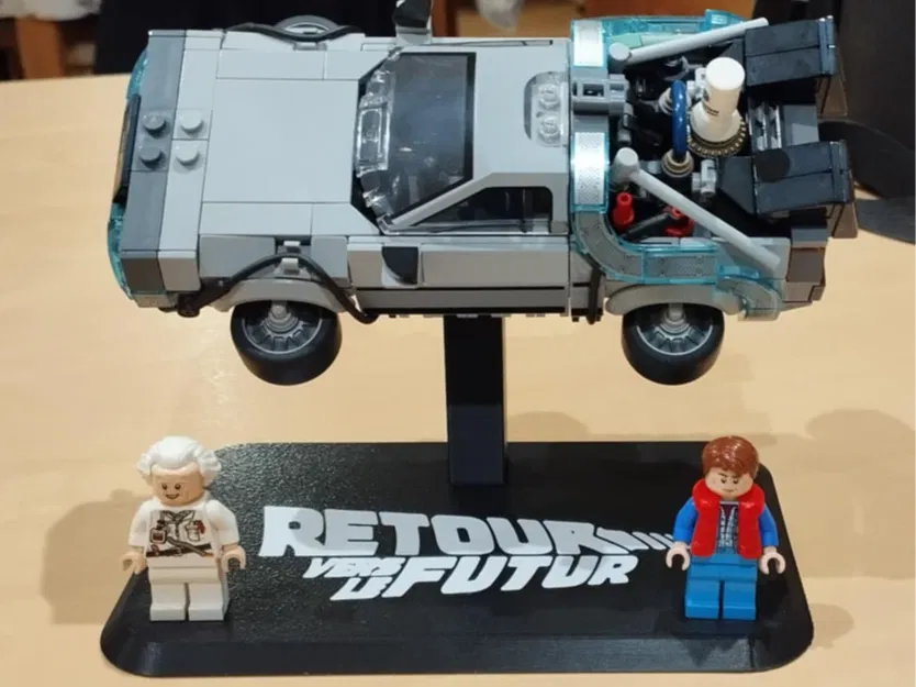 Chân đế trưng bày Back to the Future 77256 (chữ tiếng Pháp) - Image 4