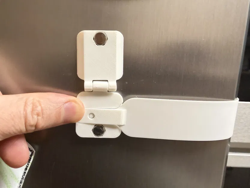Khóa cửa an toàn cho trẻ (Print-in-Place) – Mở bằng nam châm hoặc cần gạt - Image 3