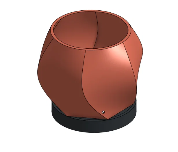 Chậu Trồng Cây Low Poly (Low Poly Planter) - Image 1