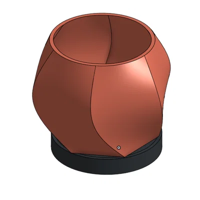 Chậu Trồng Cây Low Poly (Low Poly Planter)