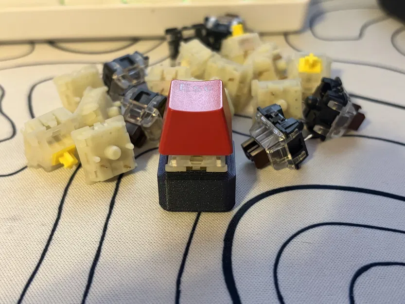 Fidget Clicker – Đồ chơi bấm click 3D print - Image 1