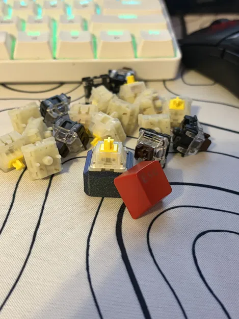 Fidget Clicker – Đồ chơi bấm click 3D print - Image 6