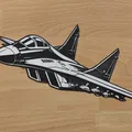 MIG-29 Fulcrum - WallArt - Thumbnail 1
