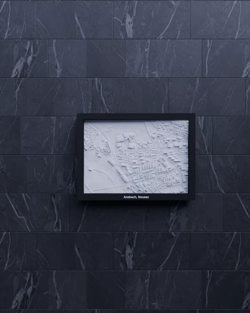 Ansbach, Neuses, Đức - Mô hình 3D Miniature - Image 5