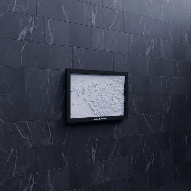 Ansbach, Neuses, Đức - Mô hình 3D Miniature - Image 6