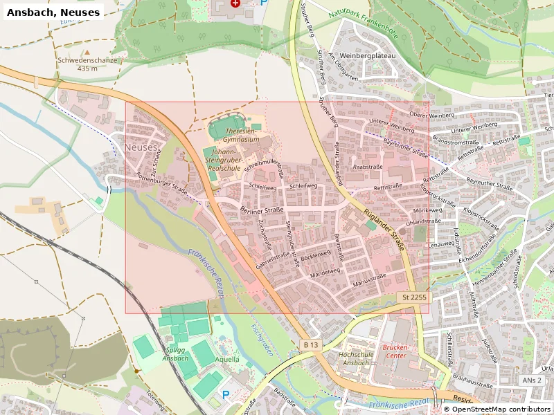 Ansbach, Neuses, Đức - Mô hình 3D Miniature - Image 8