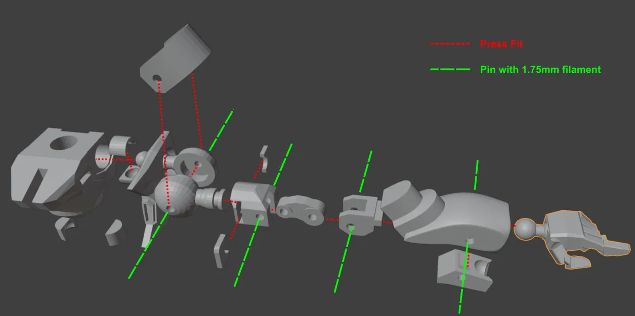 Harabit – Mô hình articulated in 3D - Image 4