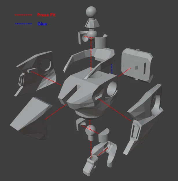 Harabit – Mô hình articulated in 3D - Image 5