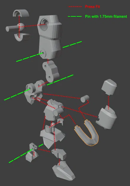 Harabit – Mô hình articulated in 3D - Image 6