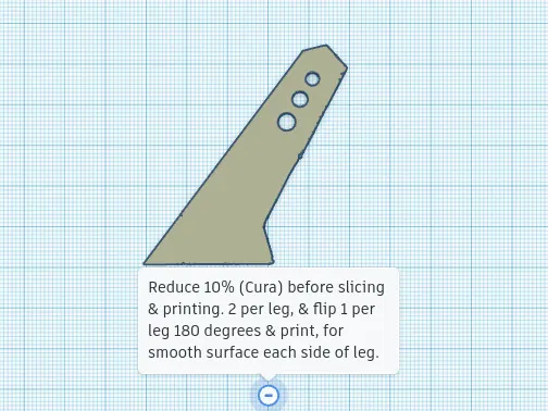 Thanh chống chân đáp Outlander (Outlander Landing Leg Strut) - Image 3