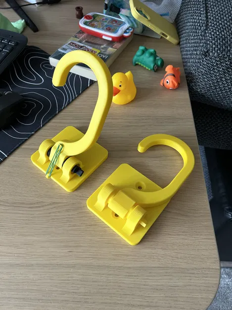 Móc treo tường xe đạp (Standard + kèm dây thun/Elastic strap) - Image 1