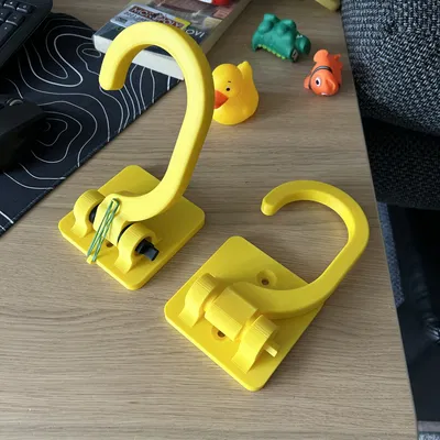 Móc treo tường xe đạp (Standard + kèm dây thun/Elastic strap)