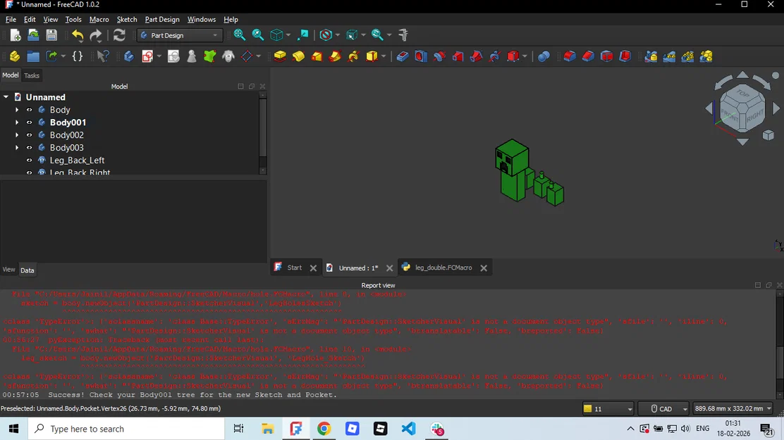 Mô hình Creeper Minecraft để bàn - Image 2