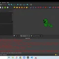 Mô hình Creeper Minecraft để bàn - Thumbnail 2
