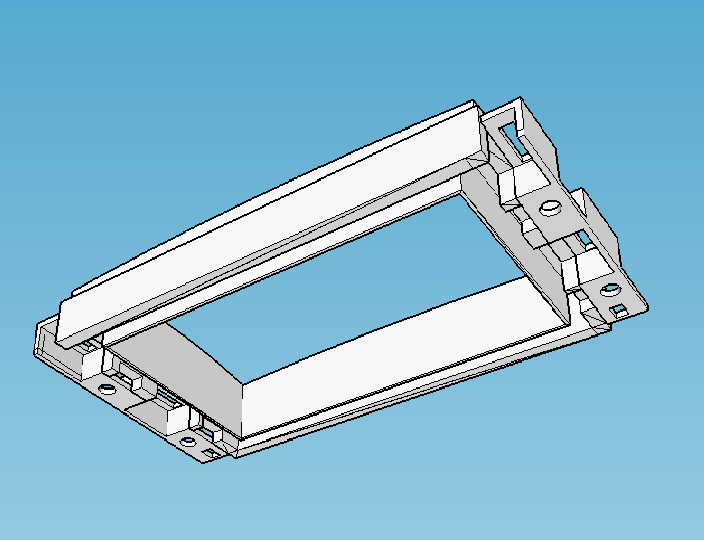 Bộ ốp mặt dưỡng Double Din taplo Silverado/Sierra 2007-2013 (không phải tôi làm) - Image 1