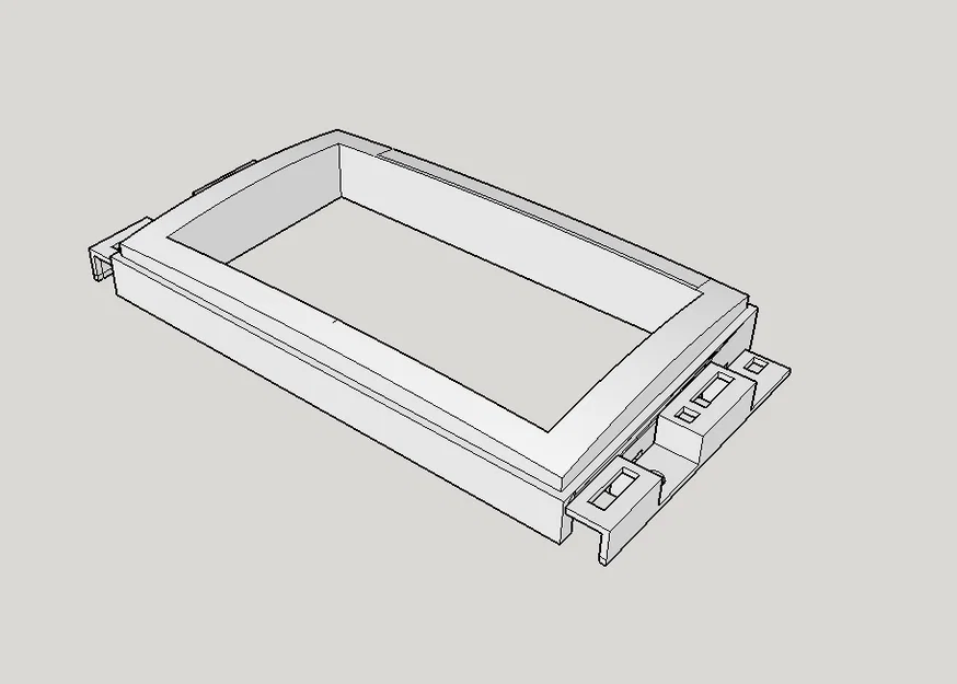 Bộ ốp mặt dưỡng Double Din taplo Silverado/Sierra 2007-2013 (không phải tôi làm) - Image 3