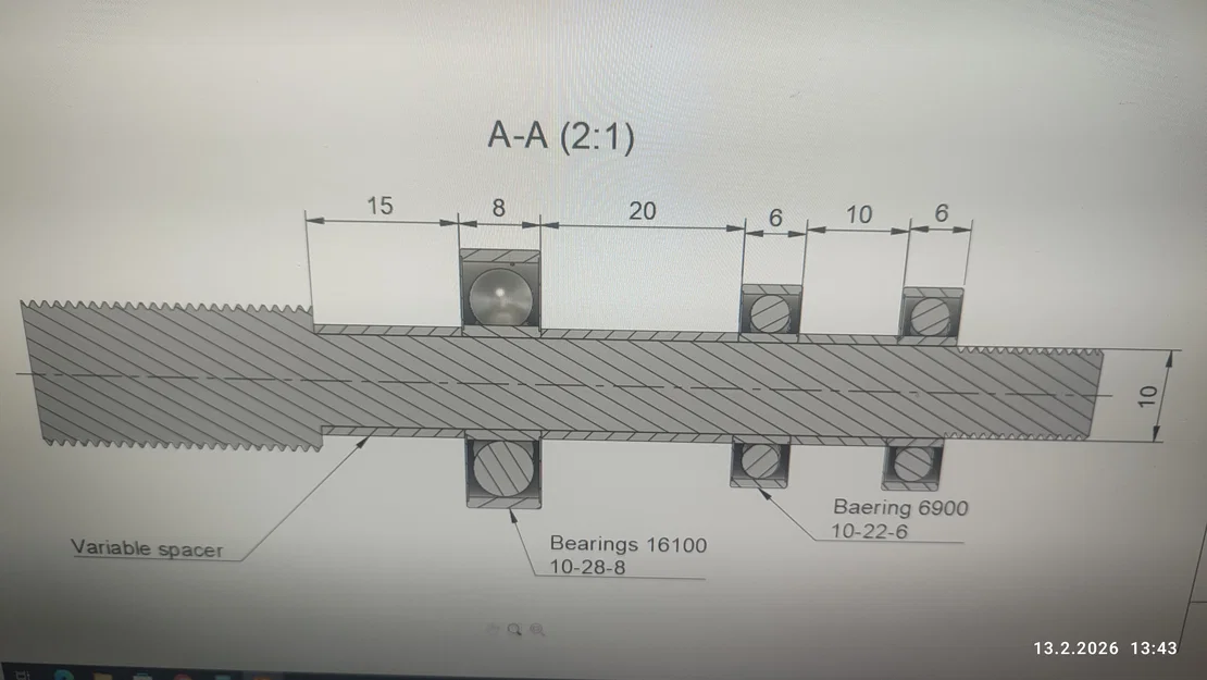 Meepo Cyclone 3-Link HTD 5m 20mm 60T Pulley - Image 3