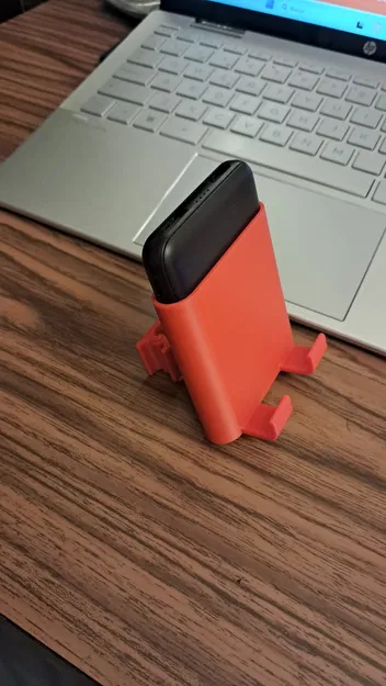 Ốp pin dự phòng 5000mAh kiêm giá đỡ điện thoại & quản lý cáp - Image 1