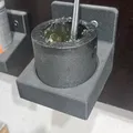 Hộp đựng mỡ + giá treo tường (Grease container + wall mount) - Thumbnail 1