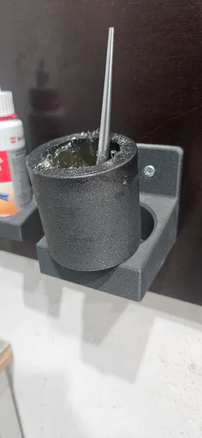 Hộp đựng mỡ + giá treo tường (Grease container + wall mount) - Image 3