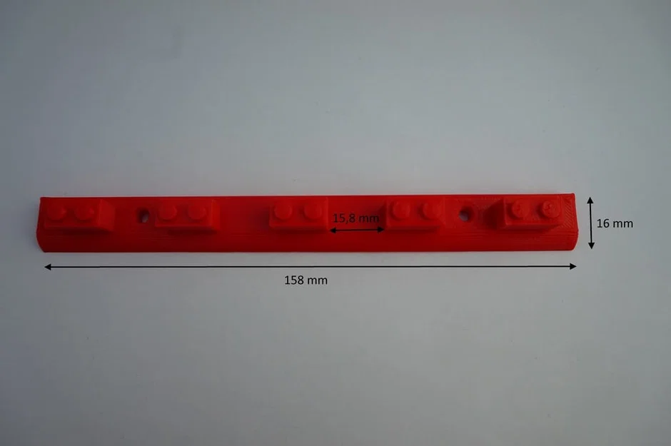 Giá treo tường Minifigure: tương thích LEGO - Image 1