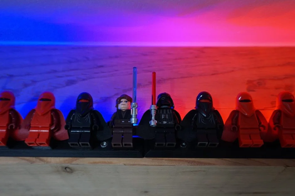 Giá treo tường Minifigure: tương thích LEGO - Image 3