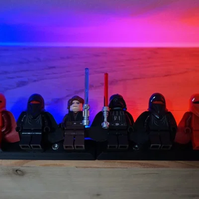 Giá treo tường Minifigure: tương thích LEGO