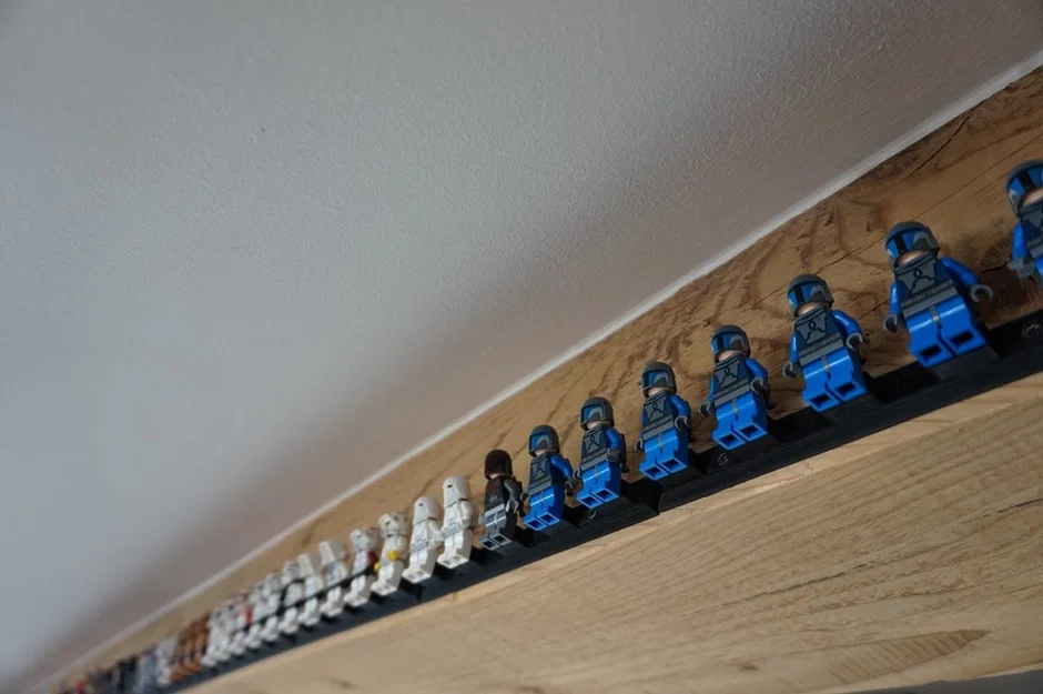 Giá treo tường Minifigure: tương thích LEGO - Image 4
